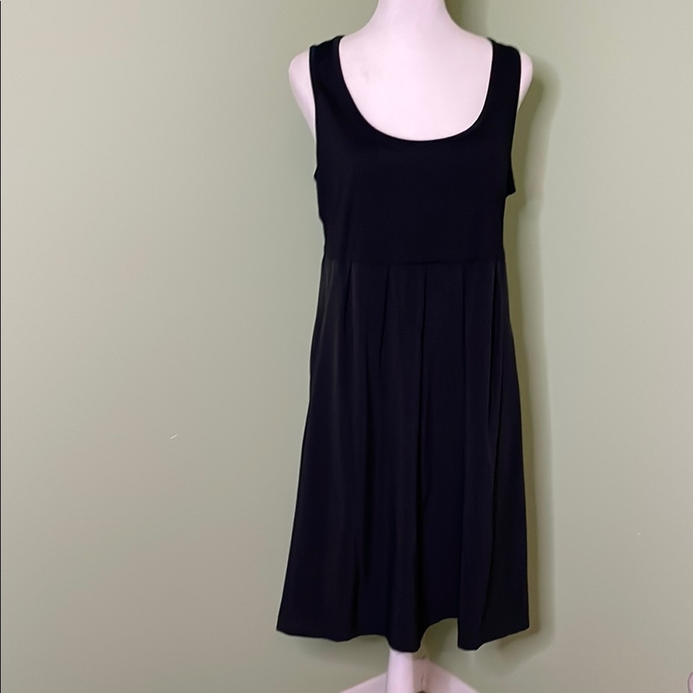 Elegant Black Sleeveless Dress